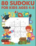 80 Sudoku For Kids Ages 4-8