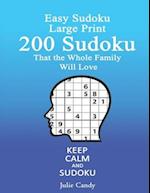 Easy Sudoku Large Print