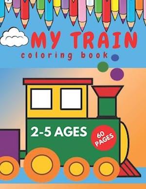 My Train Coloring Book.