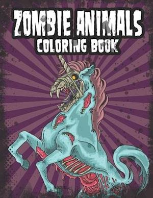 Zombie Animals Coloring Book