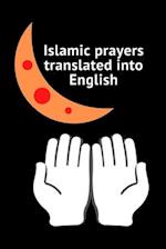 Islamic prayers translated into English