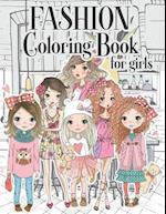 Fashion Coloring Book For Girls