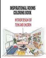 Inspirational Rooms Coloring Book