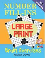 Number Fill-Ins Brain Exercises