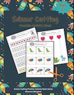 Scissor Cutting Practice Activity Book