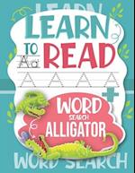 Learn to Read Word Search Alligator