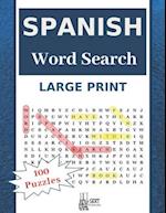 Large Print Spanish Word Search