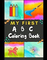 My First Coloring Book of ABC