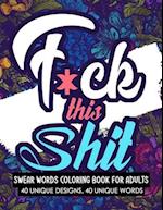 Swear Words Coloring Book for Adults