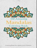 100 Amazing Mandalas Coloring Book