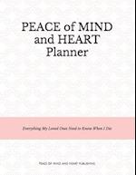 Peace of Mind and Heart Planner