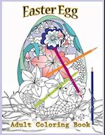 Easter Egg Adult Coloring Book