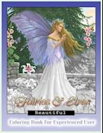 Beautiful Fairies and Elves Coloring Book