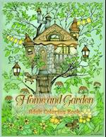 Home and Garden Adult Coloring Book