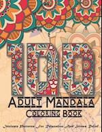 100 Adult Mandala Coloring Book