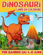 Dinosauri Libro da colorare