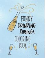 Funny Drinking Sayings Coloring Book