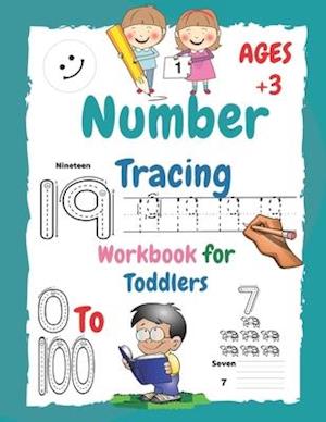Number Tracing Workbook for Toddlers