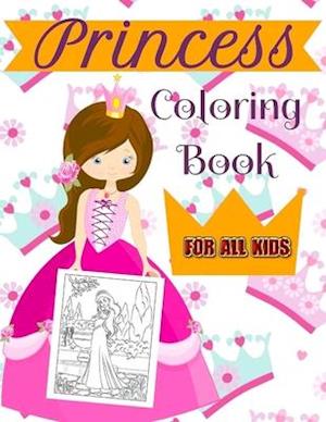 Princess Coloring Book For All Kids