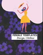 Female Templates Design Clothes