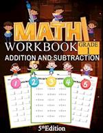 Math Addition And Subtraction Workbook Grade 1 5th Edition