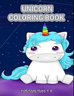 Unicorn Coloring Book for Kids Ages 4-8