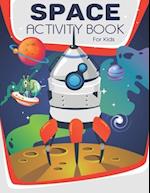 Space Activity Book For Kids