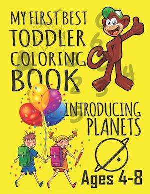 My First Best Toddler Coloring Books - Introducing Planets