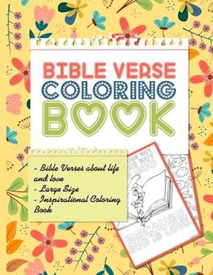 Bible verse coloring book