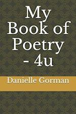 My Book of Poetry - 4u