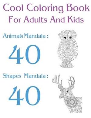 Cool Coloring Book For Adults And Kids