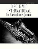 O Sole Mio International for Saxophone Quartet