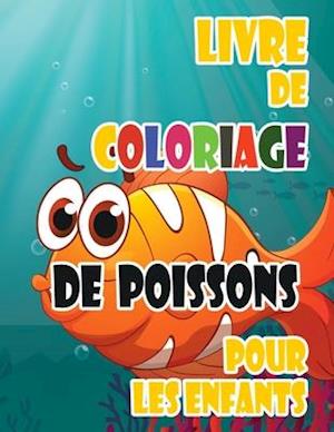 livre de coloriage de poissons pour les enfants