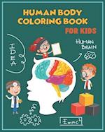 Human Body Coloring Book For Kids