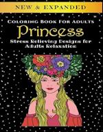 Princess - Adult Coloring Book