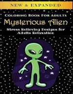 Mysterious Alien - Adult Coloring Book