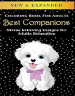 Best Companions - Adult Coloring Book