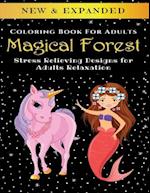 Magical Forest - Adult Coloring Book