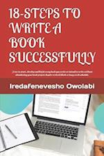 18-Steps to Write a Book Successfully