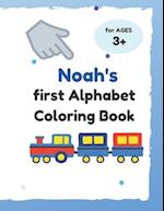 Noah's first Alphabet Coloring Book