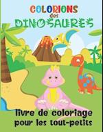 Colorions Des Dinosaures - Livre De Coloriage Pour Les Tout-Petits