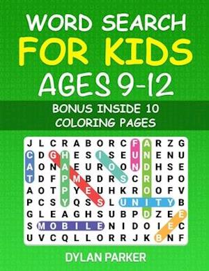 Word Search For Kids Ages 9-12