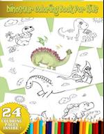 Dinosaur Coloring Book for Kids