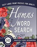 Hymns Word Search: A Large-Print Christian Puzzle Book for Senior Adults 