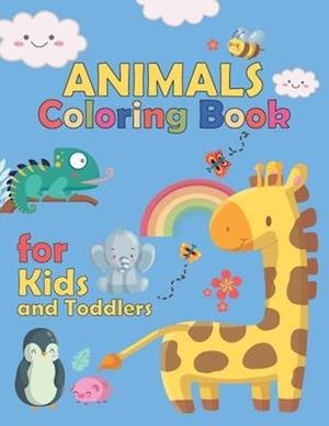 Animals Coloring Book For Kids And Toddlers