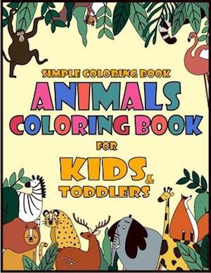 Simple Coloring Book For Kids