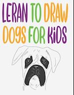 leran to draw dogs for kids