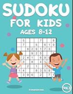 Sudoku for Kids 8-12: 200 Sudoku Puzzles for Childen 8 to 12 with Solutions - Increase Memory and Logic (Vol. 3) 