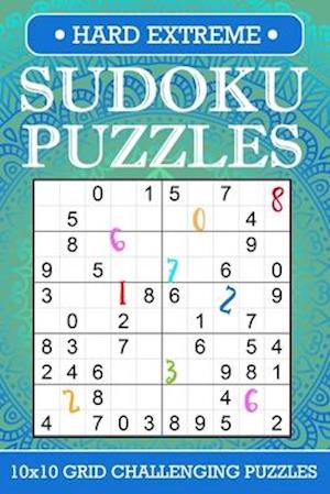 Sudoku Puzzle Books Hard Extreme: 10x10 Grid Small Book | Brick, Ladder, Diagonal, and Diamond Sudoku Challenging for Expert