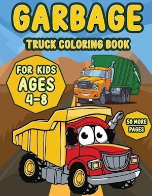 Garbage Truck coloring book for kids ages 4-8